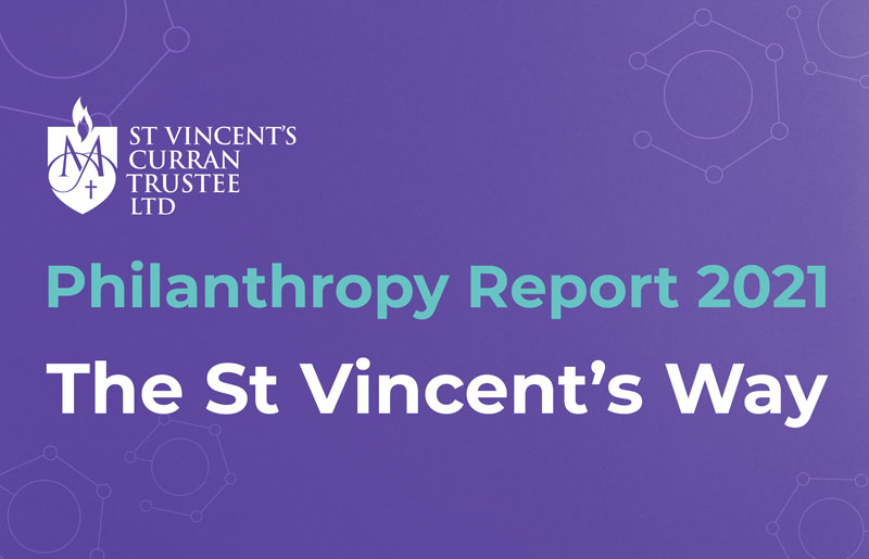 We worked closely with the team at St Vincent’s Curran Foundation to re-design another engaging and bright annual report.