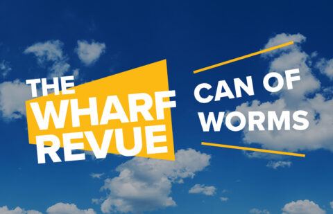 The Wharf Revue logo