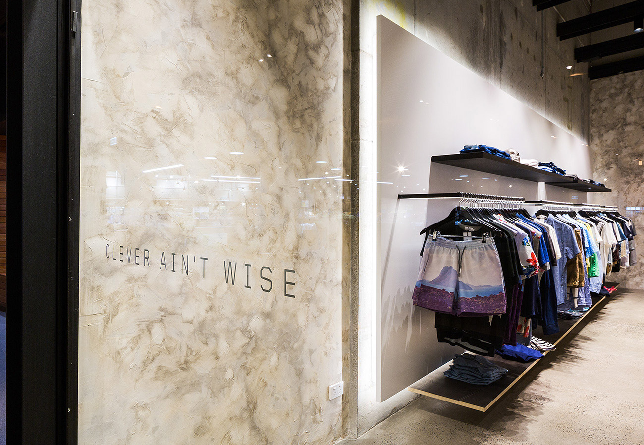 Clever ain't Wise Visual Identity Retail