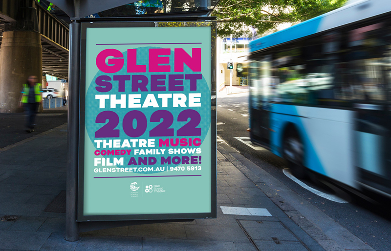 Glen Street Theatre 2022 Season designs