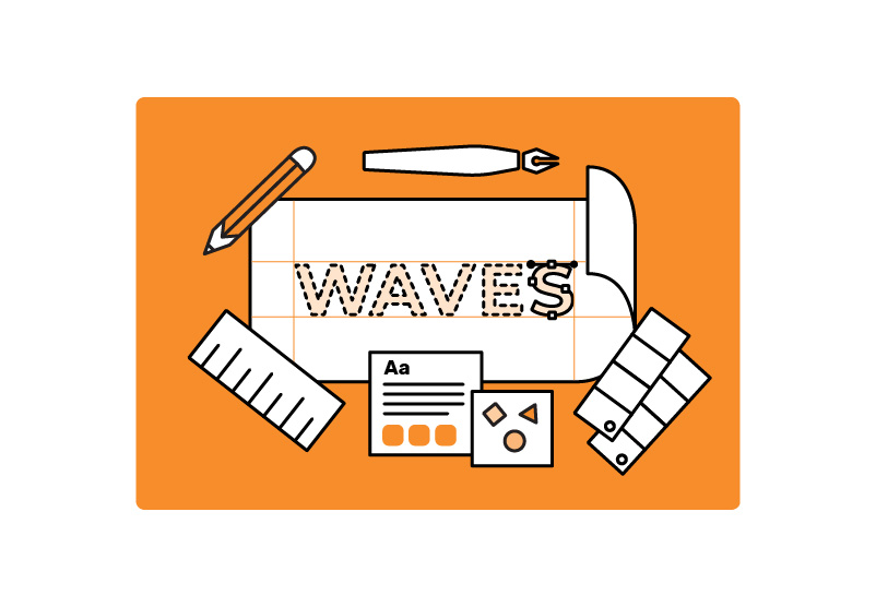 Branding of Waves Fitness & Aquatic Centre