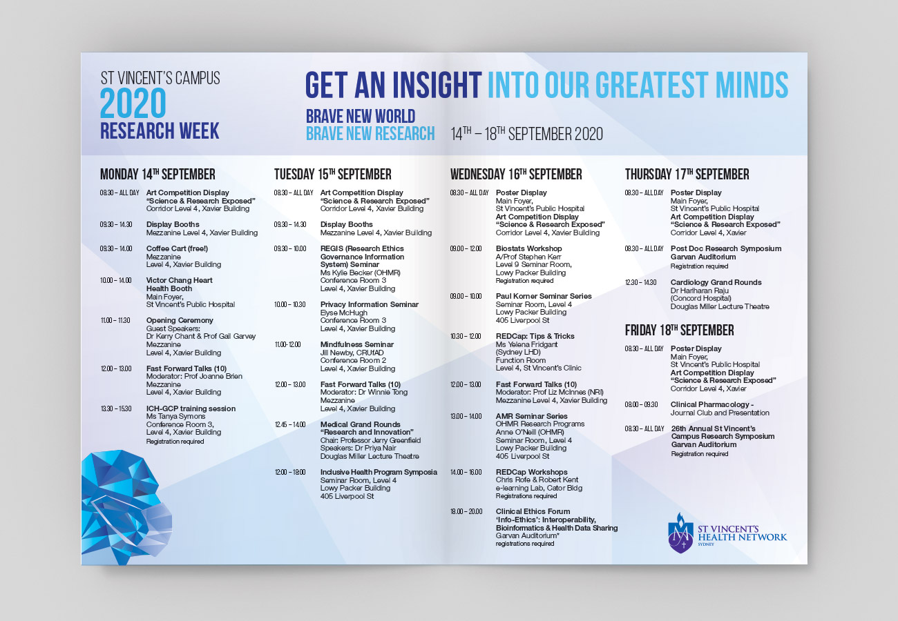 St Vincent's Research Campus Research Week 2020