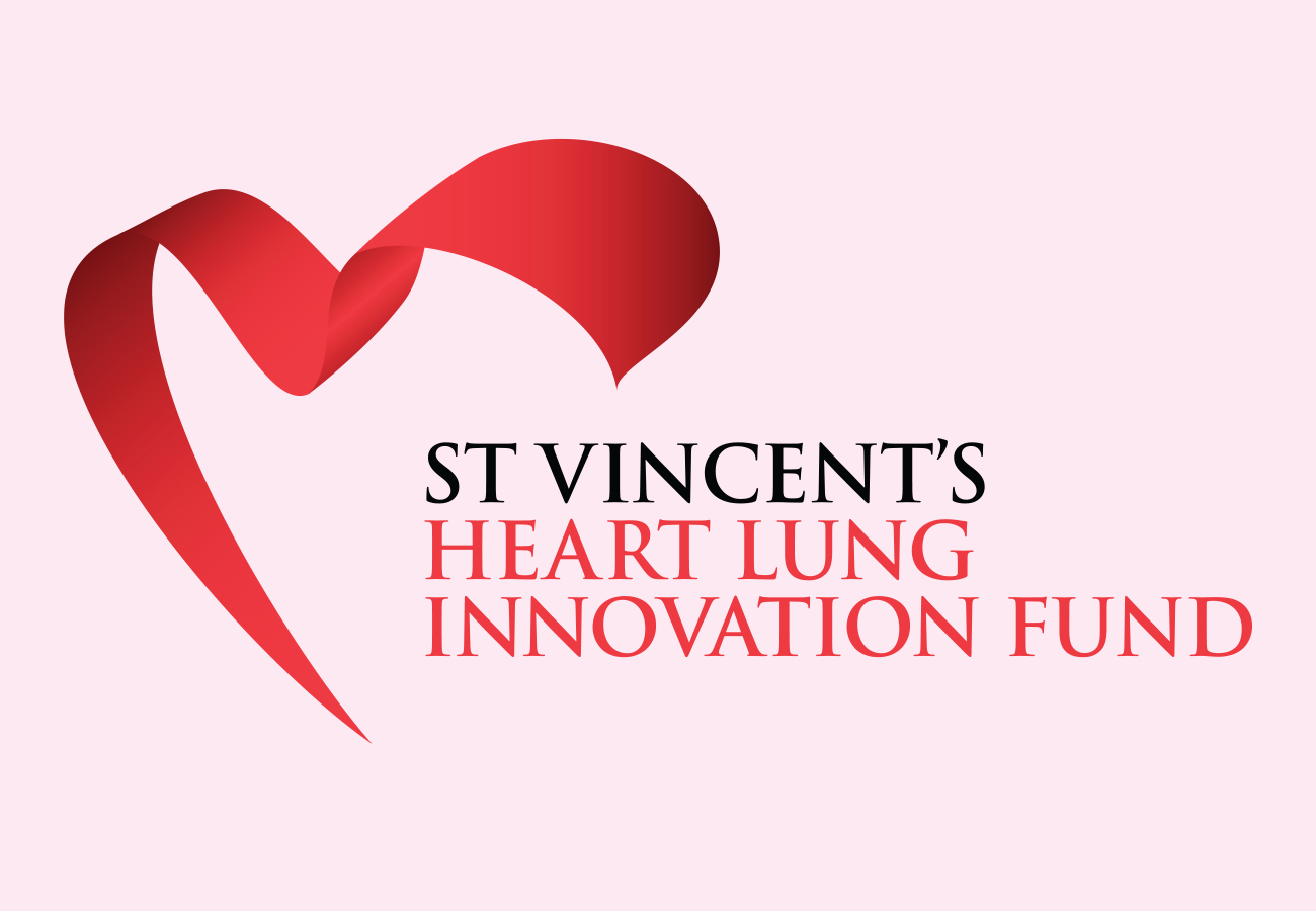 Logo for St Vincent’s Heart Lung Innovation Fund