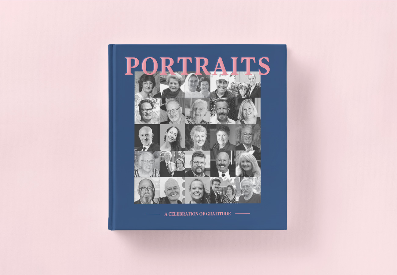 St Vincent's Curran Foundation Portraits book