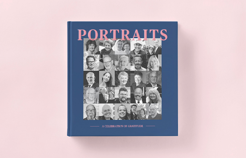 St Vincent's Curran Foundation Portraits book